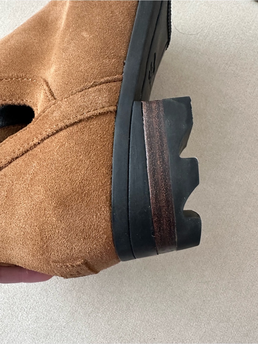 Sorel Camel Suede Lolla Cut Out Bootie - Picture 7 of 10